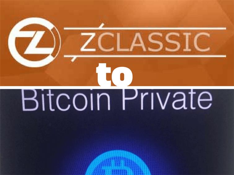 zclassic till bitcoin privat